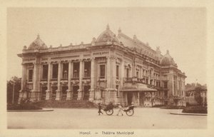 Teatro Municipale, Hanoi, Indocina francese