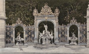 Nancy, Place Stanislas, Fontana di Nettuno da French Photographer