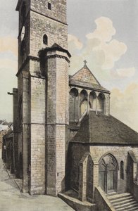 Neufchâteau, Chiesa di San Cristoforo, lato O da French Photographer