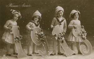 Cartolina di auguri di Capodanno da French Photographer