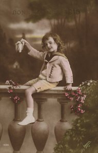 Cartolina di Capodanno, 1916 da French Photographer