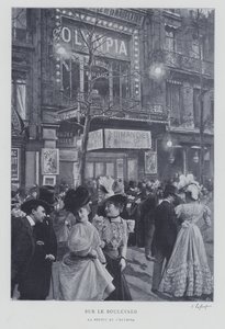 Sul Boulevard des Capucines fuori dall