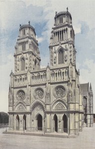 Orleans, Cattedrale di Santa Croce, Facciata ovest da French Photographer