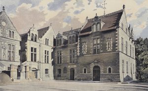 Orleans, Municipio, Facciata principale e padiglione di destra da French Photographer