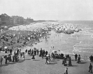 Ostenda - Il Kursaal e la spiaggia da French Photographer