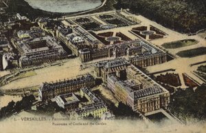 Vista panoramica del Palazzo e dei Giardini di Versailles