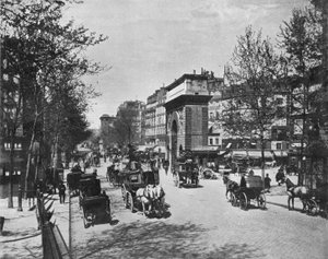 Parigi - La Porta Saint-Martin da French Photographer