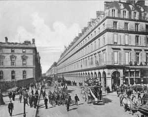 Parigi - La Rue de Rivoli da French Photographer