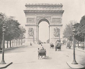 Parigi: Arco di Trionfo, da Est da French Photographer