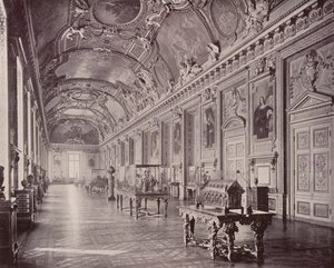 Parigi: Galleria di Apollo, Museo del Louvre, vista Sud da French Photographer