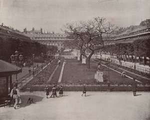 Parigi: Giardino del Palais Royal (foto in b/n) da French Photographer