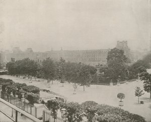 Parigi: Giardino di fronte al Palazzo delle Tuileries da French Photographer