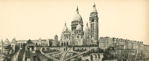 Parigi, La Basilica del Sacro Cuore di Montmartre da French Photographer