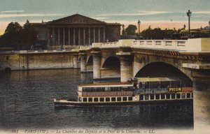 Parigi, La Camera dei Deputati e Il Ponte della Concordia da French Photographer