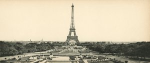 Parigi, La Torre Eiffel e i Giardini del Champ-de-Mars da French Photographer