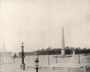 Parigi: Place de la Concorde (foto in b/n) da French Photographer
