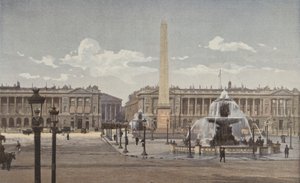 Parigi, Place de la Concorde da French Photographer
