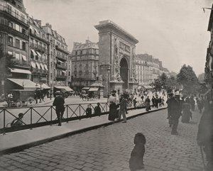 Parigi: Porta St Denis, ora di pranzo da French Photographer