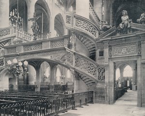 Parigi: Sezione del Coro in St Etienne-du-Mont da French Photographer