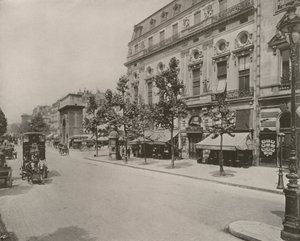 Parigi: Teatro della Rinascenza e Porta St Martin da French Photographer