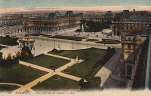 Parigi, Vista generale del Louvre da French Photographer