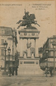 Statua di Vercingetorige di Bartholdi a Clermont-Ferrand da French Photographer