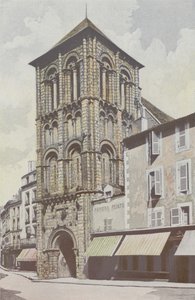 Poitiers, Chiesa di Saint-Porchaire, Campanile da French Photographer