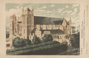 Poitiers, Vienne, Cattedrale di Saint-Pierre da French Photographer
