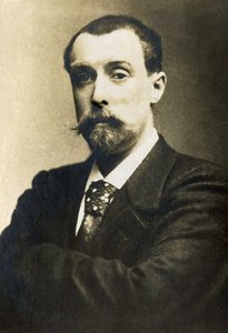 Ritratto di Alphonse Allais (1854-1905), giornalista, comico e poeta francese da French Photographer