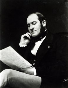 Ritratto del Barone Georges Eugene Haussmann (1809-91), XIX secolo da French Photographer