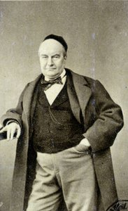 Ritratto di Charles Augustin Sainte Beuve (1804 - 1869) (Sainte-Beuve), scrittore, giornalista e critico letterario da French Photographer