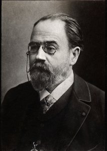 Ritratto di Emile Zola (1840-1902), scrittore francese