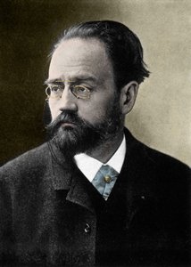 Ritratto di Émile Zola (1840-1902) scrittore francese
