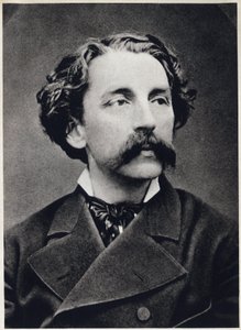 Ritratto di Etienne Mallarme detto Stephane Mallarme, poeta francese, circa 1873 da French Photographer