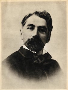 Ritratto di Etienne Mallarme nel 1869, detto Stephane Mallarme da French Photographer