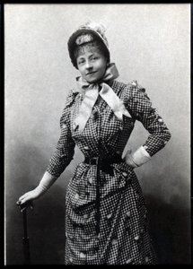Ritratto di Gyp (1849-1932), scrittrice francese da French Photographer