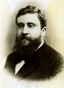 Ritratto di Jean Jaures (1859-1914), politico francese da French Photographer