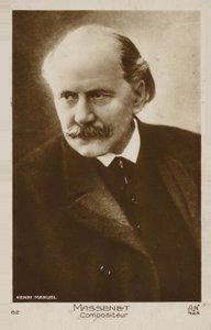 Ritratto di Jules Massenet da French Photographer