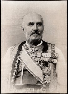 Ritratto di Nicola I (1841-1921), Principe di Montenegro da French Photographer