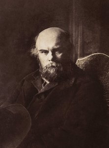 Ritratto di Paul Verlaine (1844-1896), poeta francese.