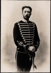 Ritratto del Principe Eugen di Svezia (1865-1947) da French Photographer