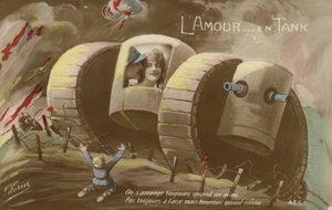 Romanticismo in un carro armato da French Photographer