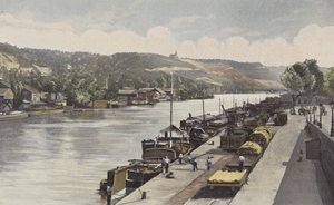 Rouen, La collina di Blosseville-Bonsecours (prima dell