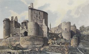 Saint-Front, Castello di Bonaguil, Insieme SO da French Photographer