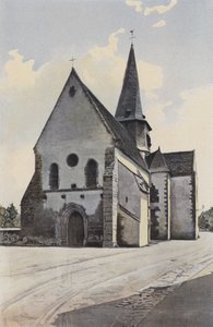 Saint-Outrille, Chiesa, Insieme sud-ovest da French Photographer