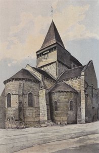 Sancergues, Chiesa, Insieme nord-est da French Photographer