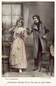 Scena da La Vie De Boheme da French Photographer