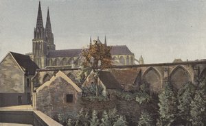 Sees, Cattedrale, Insieme S e resti del chiostro da French Photographer