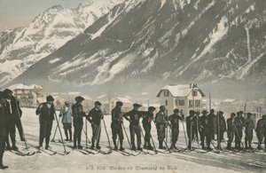 Istruttori di sci a Chamonix da French Photographer