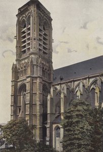 Soissons, Cattedrale (campanile S O) da French Photographer